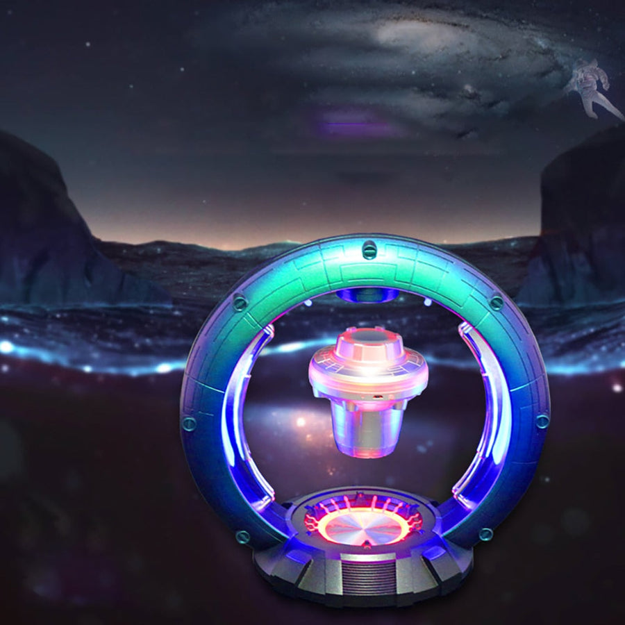 Magnetic Levitating Spacecraft Speaker Night Lamp - Image 5