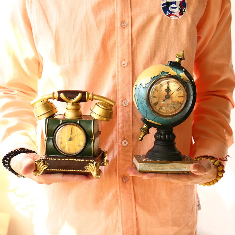 Vintage Pieces Antique Style Telephone Violin Home Decor - Image 1