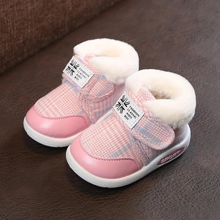 Toddler First Walk Warm Winter Sneakers - Image 6