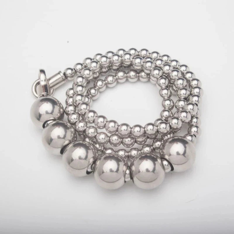 Stainless Steel EDC Self-Defense Bracelet Necklace - Image 3