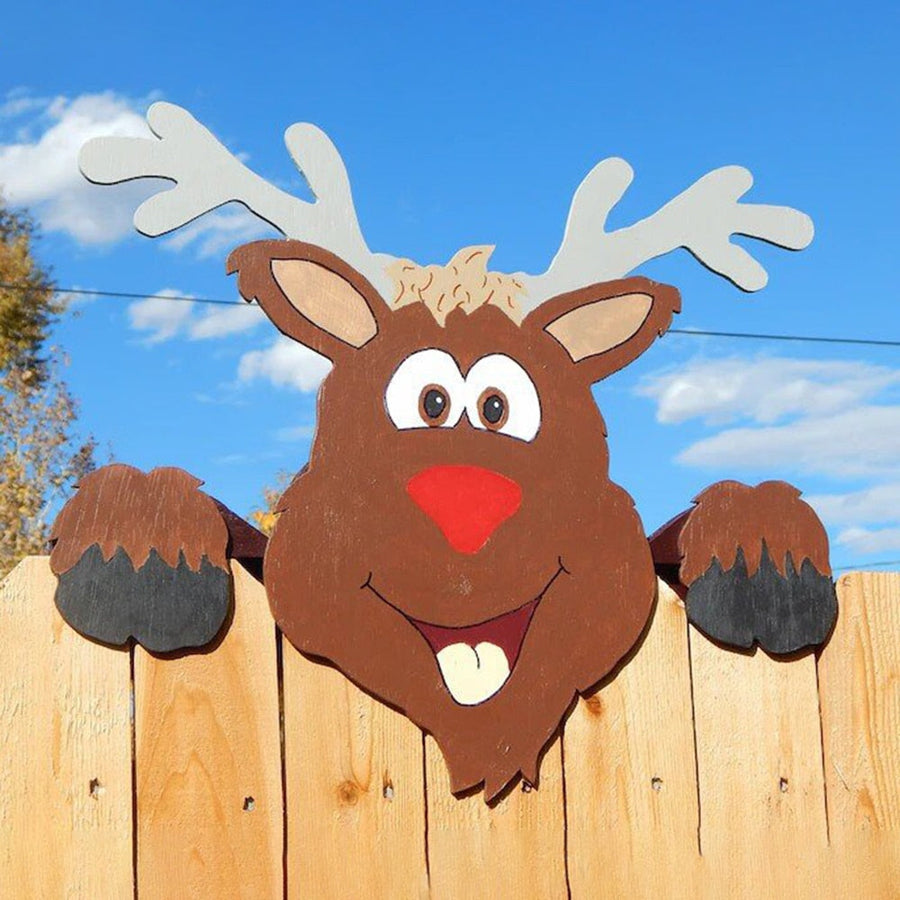 Surprise Santa Claus Outdoor Christmas Decoration - Image 2