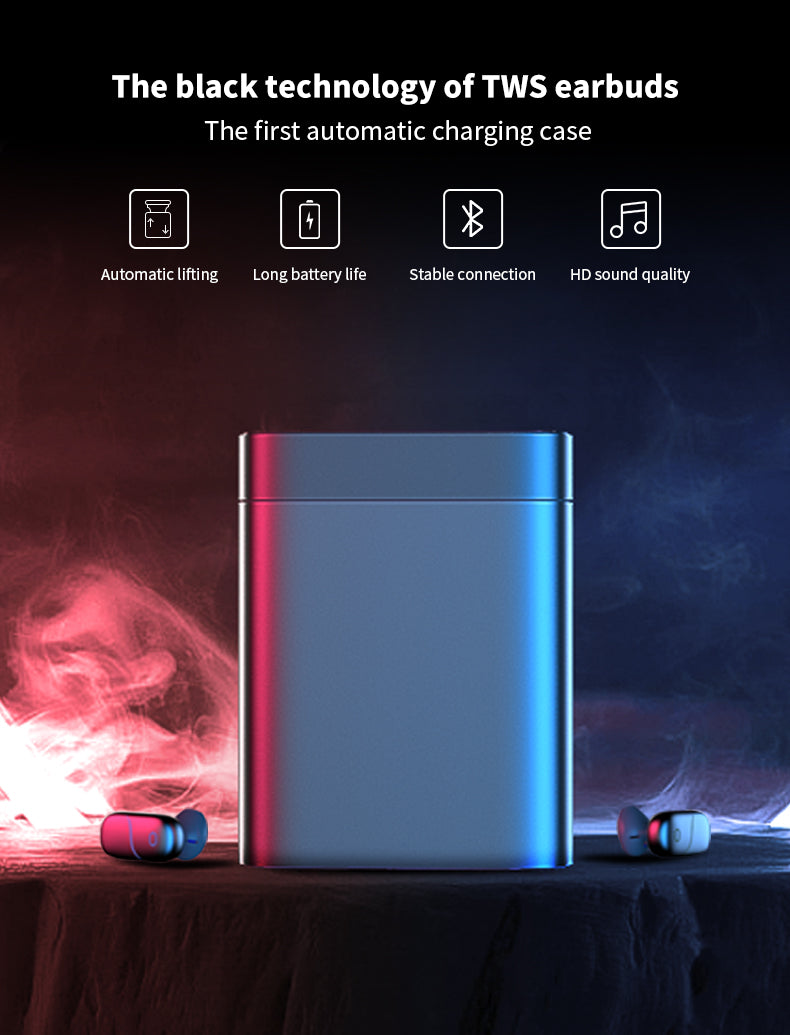 Wireless Touch Control Power Bank Earphone - Image 5