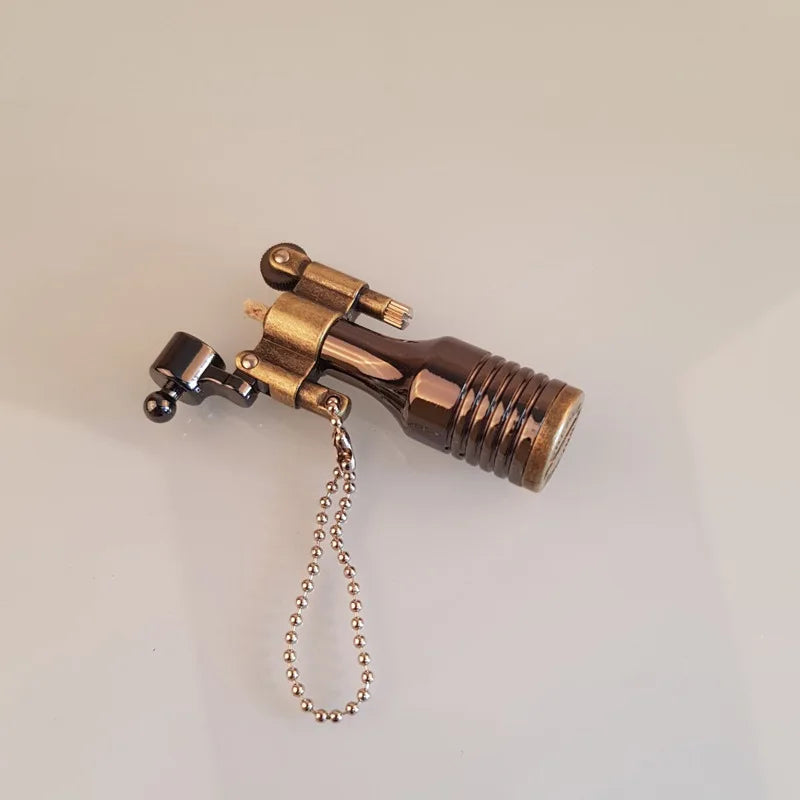 Retro Free Fire Keychain Torch Lighter