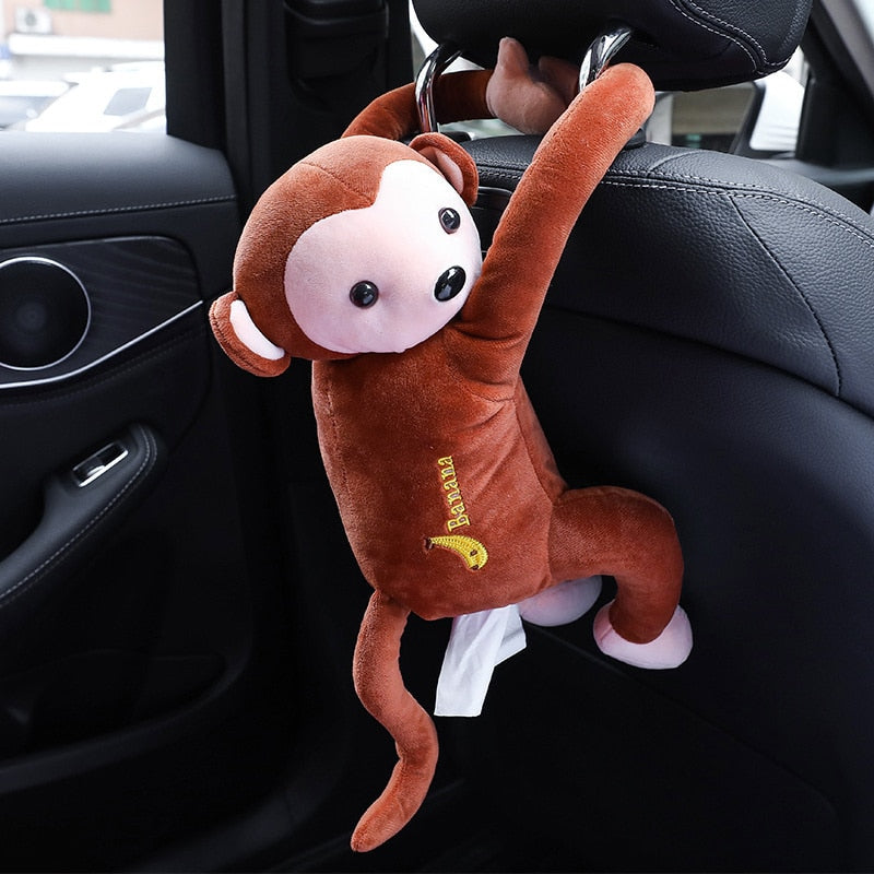 Cuddly Monkey Tissue Box - Image 2