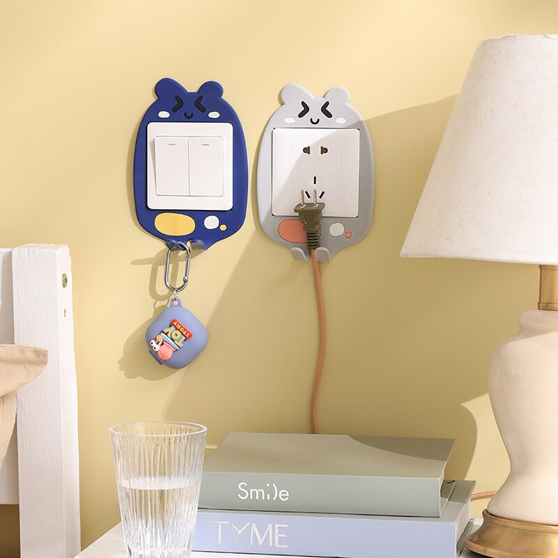 3D Luminous Cartoon Hook Outlet Sticker - Image 5