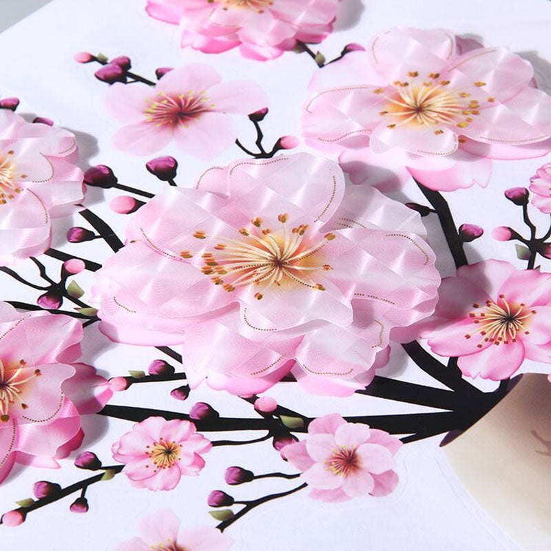 Blossom Booster 3D Decorative Flower Stickers