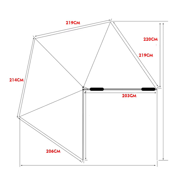All-Season Camping Retractable Car Roof Sunshade - Image 6
