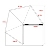 All-Season Camping Retractable Car Roof Sunshade - Image 6