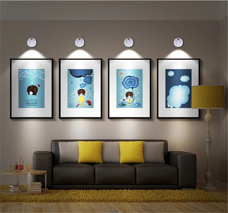 Smart LED Remote Control Rechargeable Spotlight - Image 1