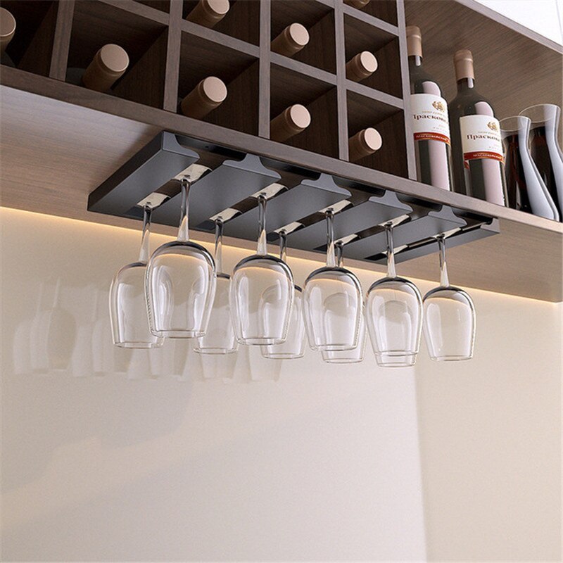 Under Cabinet Glass Organizer Rack - Image 8