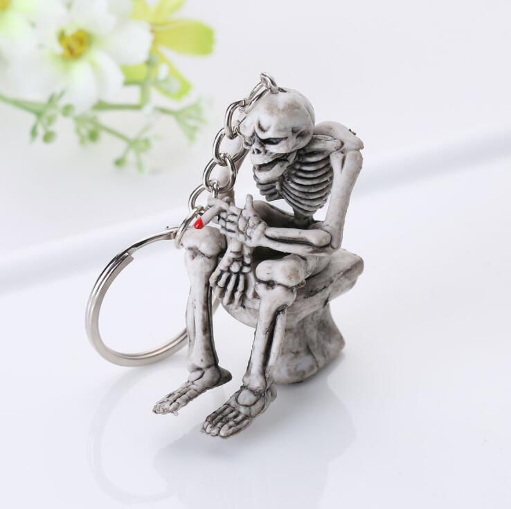 Creative Skeleton Gothic Keychains - Image 5