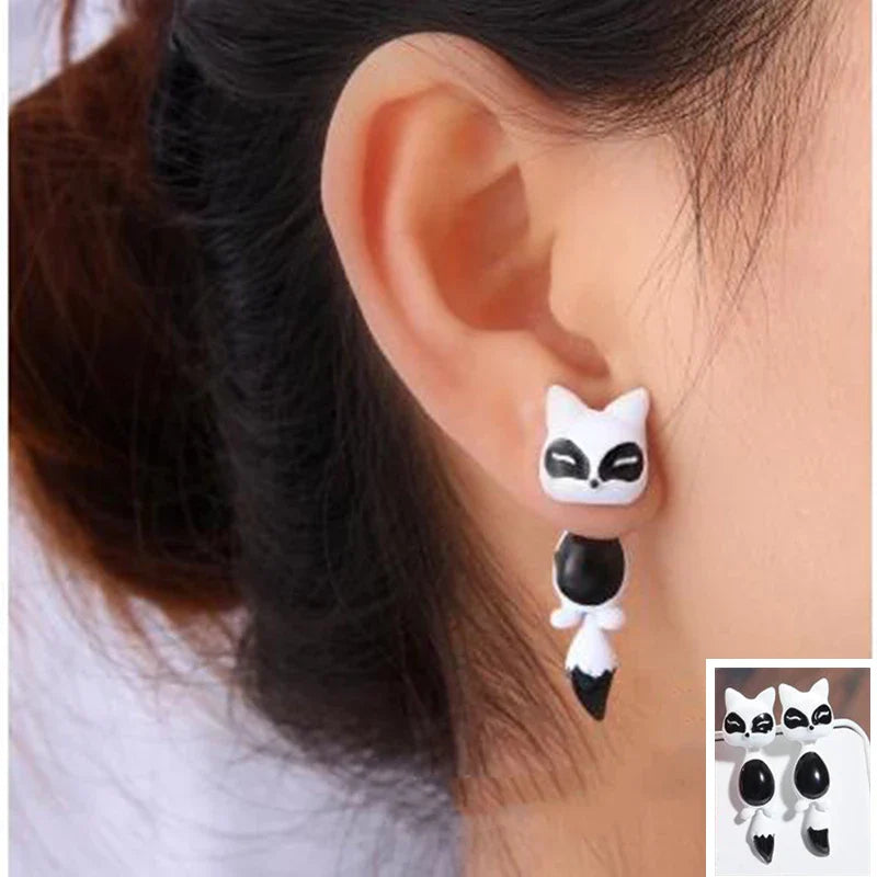Adorable Handcrafted Animal-Themed Earrings - Image 2