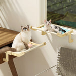 Wooden Window Cat Hanging Bed