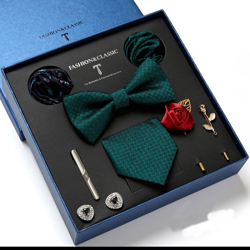 Men Tie Set Luxury Gift Box - Image 9