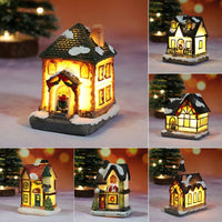 Winter Dreams LED Christmas House Figurines - Image 4