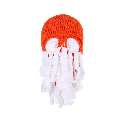 Octopus Tentacle Knitted Face Winter Mask - Image 10