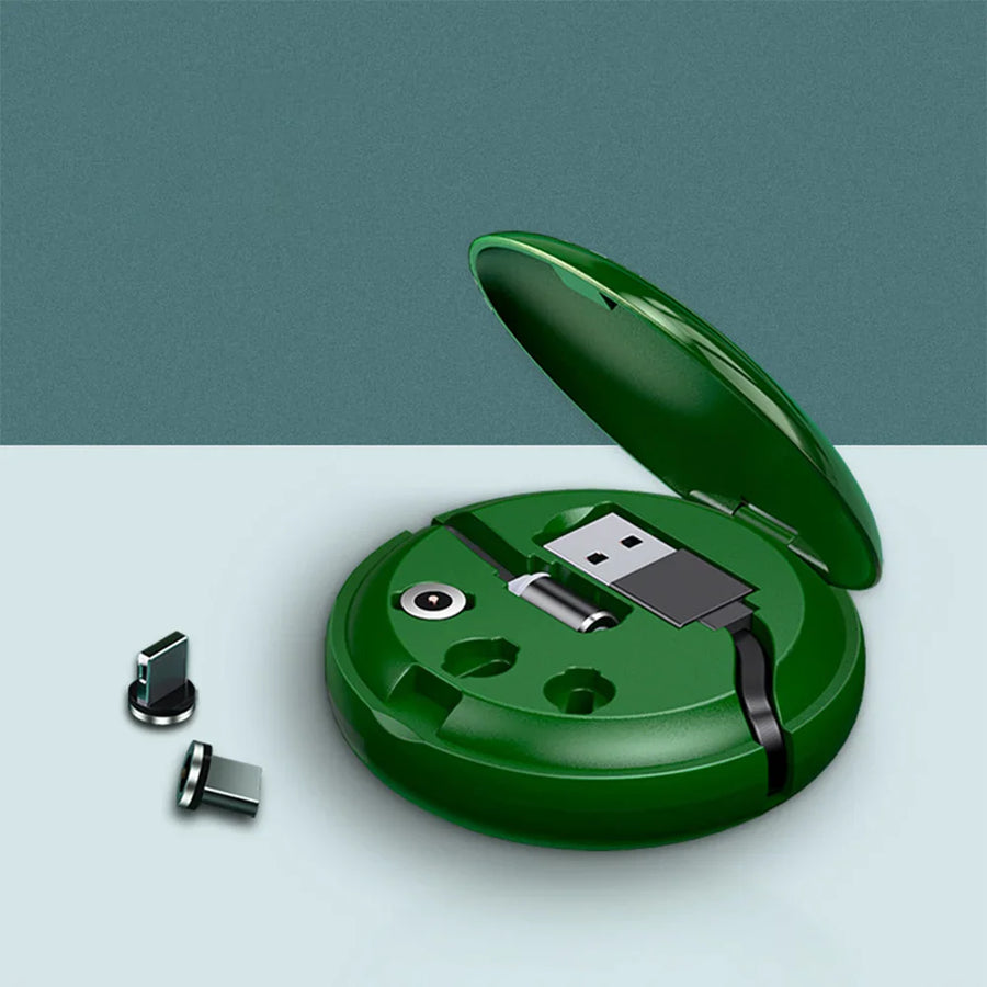 3in1 Universal Retractable Magnetic Fast Charging Cable - Image 0