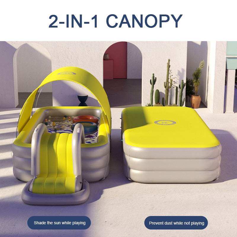 Portable Pool Inflatable Water Slide · Mavigadget