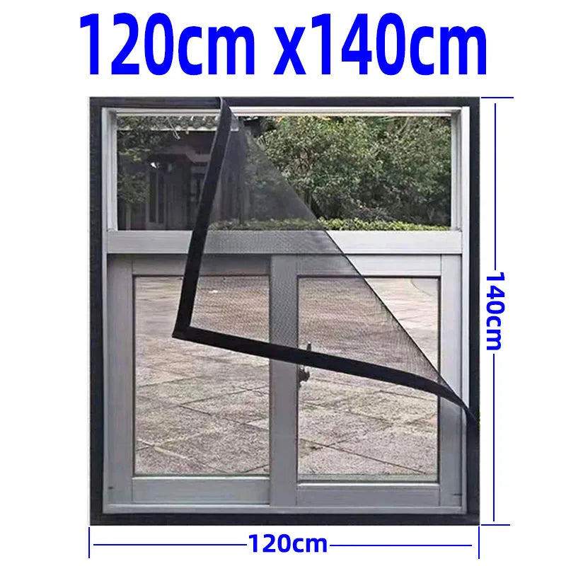 Adjustable Invisible Anti-Mosquito Washable Window Net - Image 13