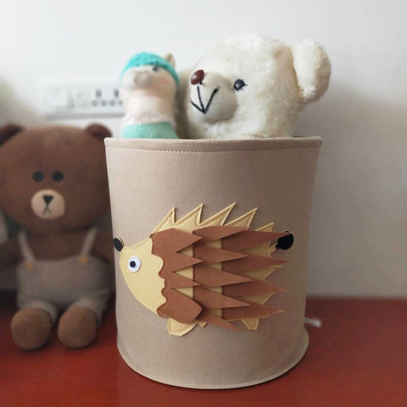 Safari Animals Collapsible Kids Toy Laundry Organizer Basket - Image 7