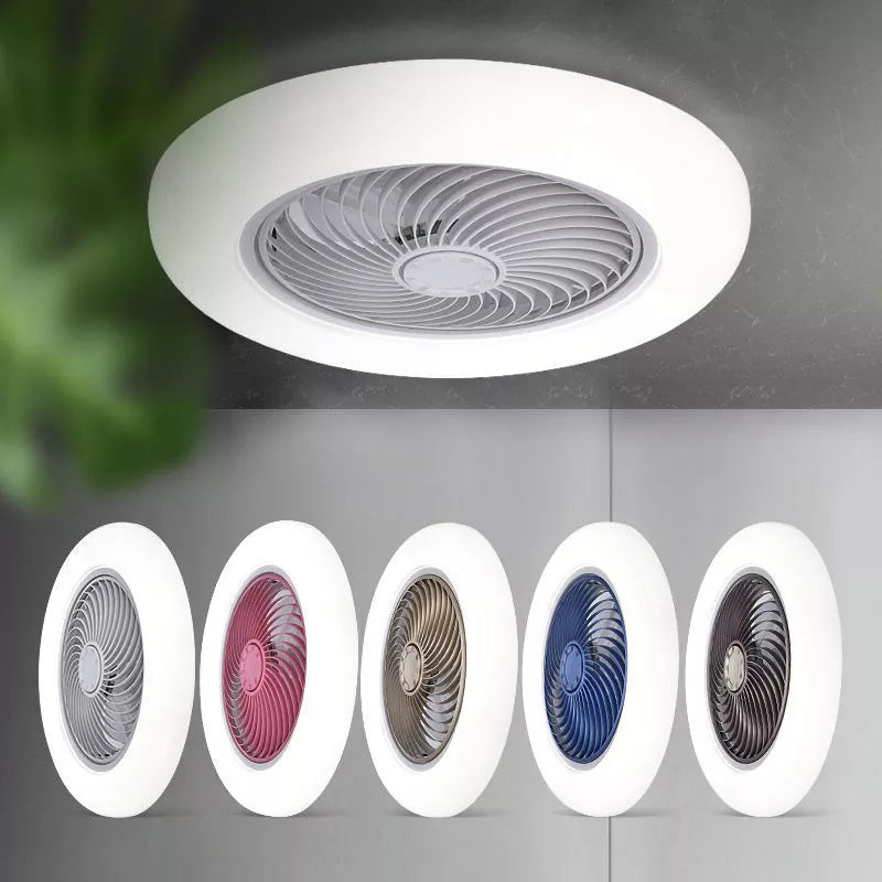 Silent Air Fan RC Invisible Blades Smart Ceiling Lamp - Image 1
