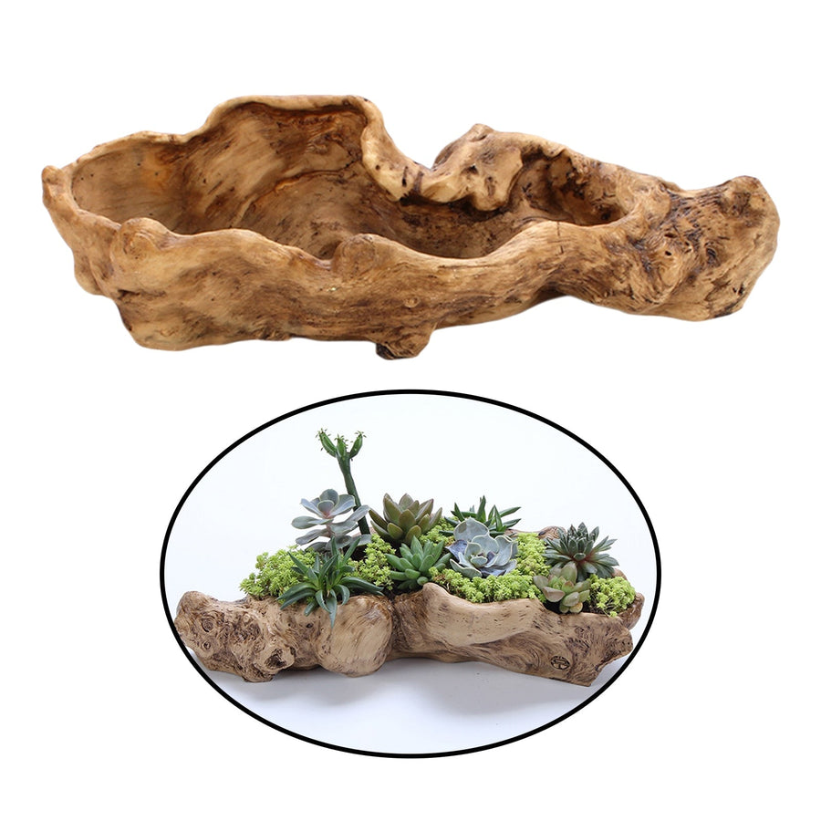 Resin Tree Wood Table Vase - Image 2