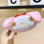 Cartoon Cloud Plush Hair Claw Clips