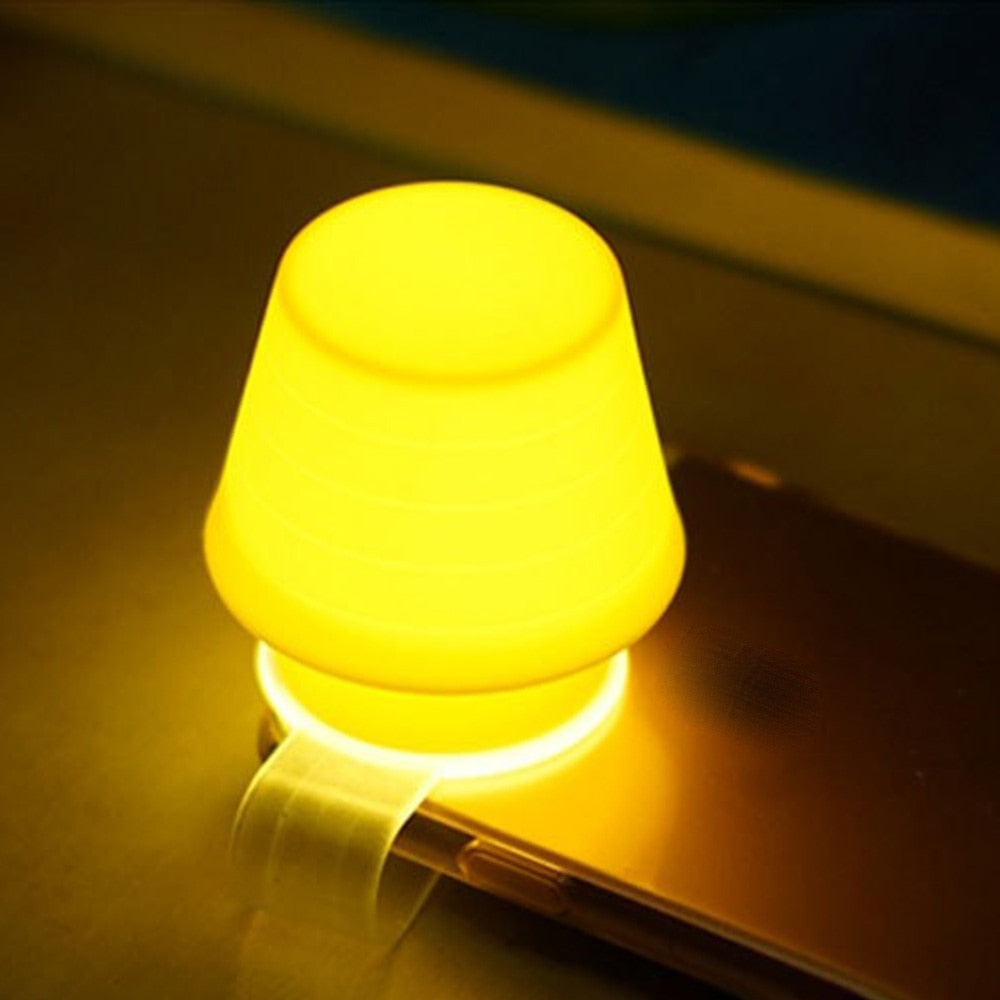 Phone Flashlight Lampshade Night Lamp