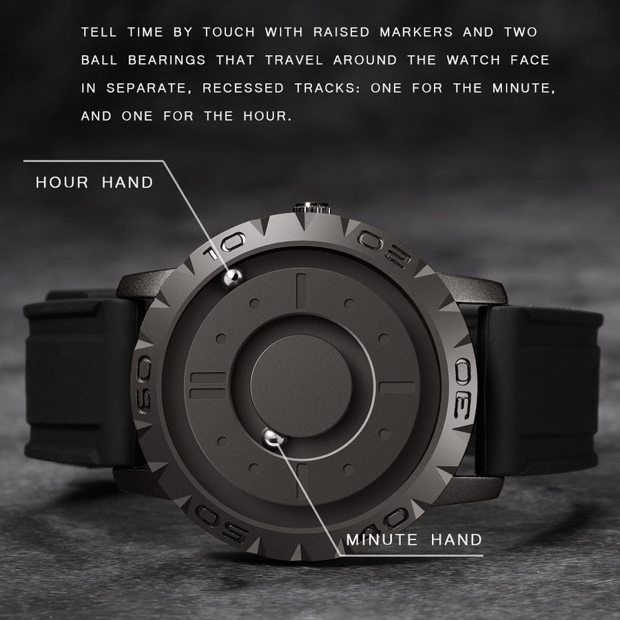 Magnetic Ball Pointer Quartz Watch - Image 4