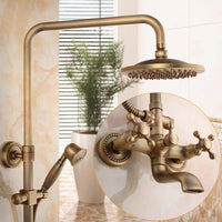 Golden Era Vintage Rainfall Bath Shower System - Image 3