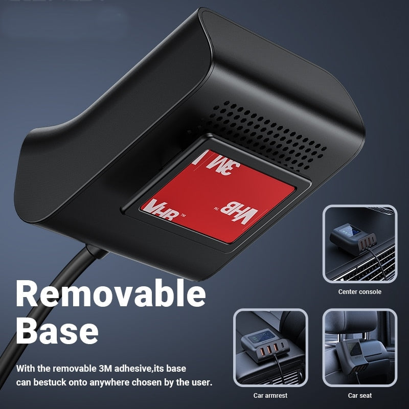 Car USB Splitter Fast Charging Station - Image 2