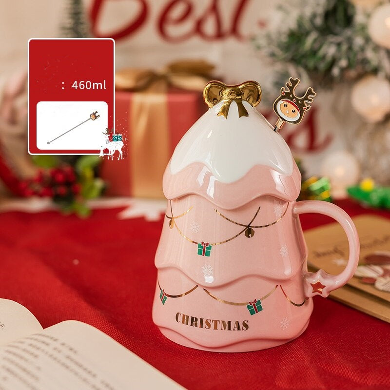 3D Creative Christmas Tree Mug