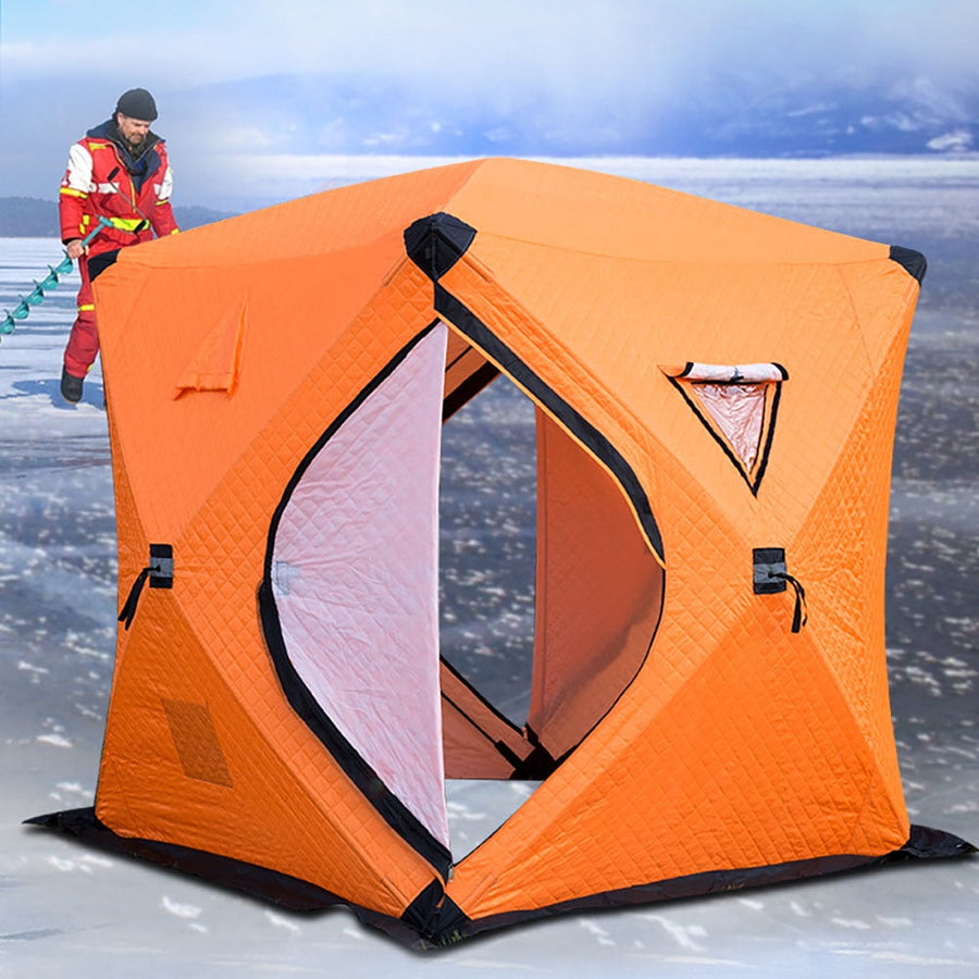 Winter Ice Cube Fishing Camping Tent - Image 7