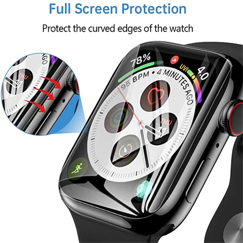 Crystal Clear Smart Watch Screen Protector Film - Image 4