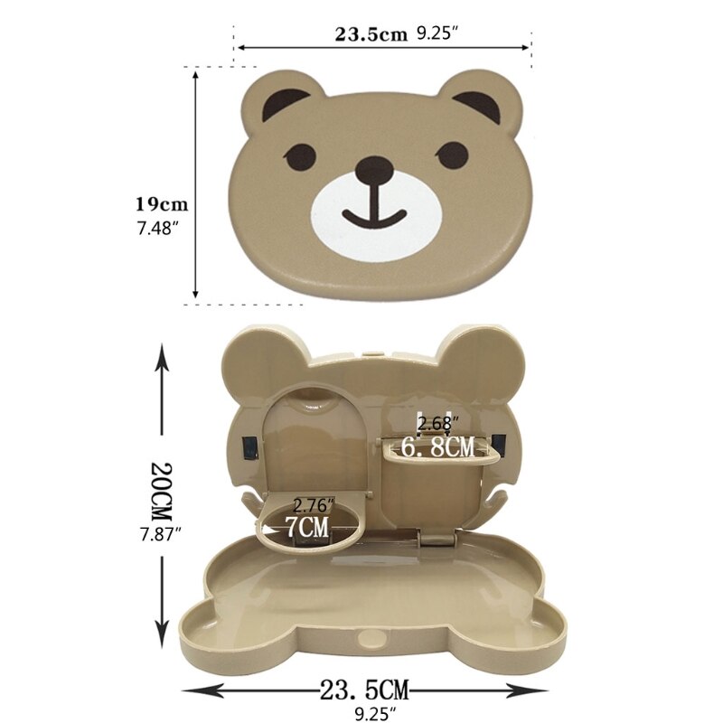 Kids Foldable Car Back Seat Table - Image 5