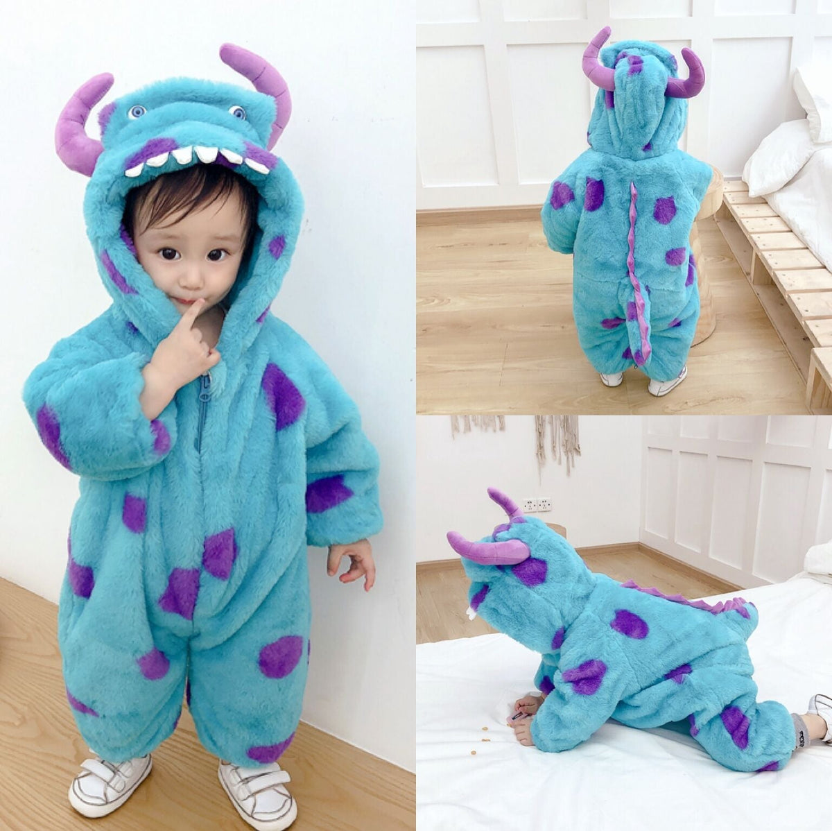 Furry Baby Cute Animal Costume Full Body Onesie