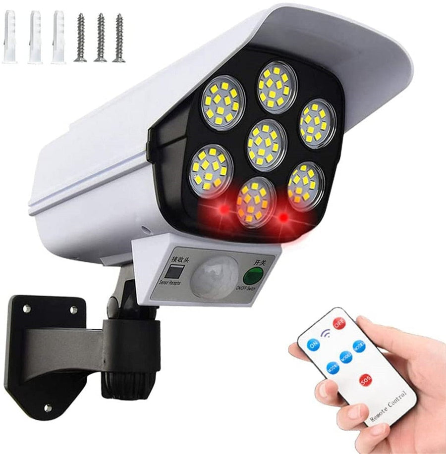 Solar Motion Sensor Dummy Security Camera Light - Image 5
