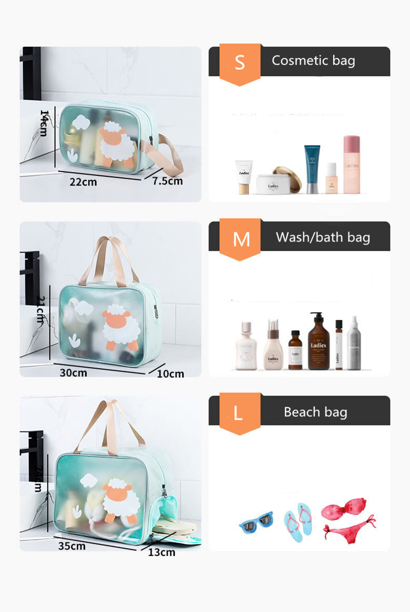 Waterproof Cosmetic Organizer Travel Bag - Image 3