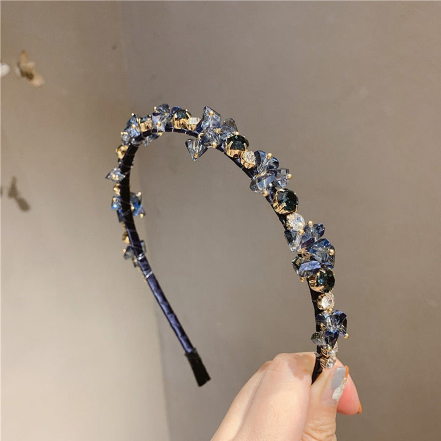 Sophisticated Sparkle Rhinestone Crystal Headband - Image 6