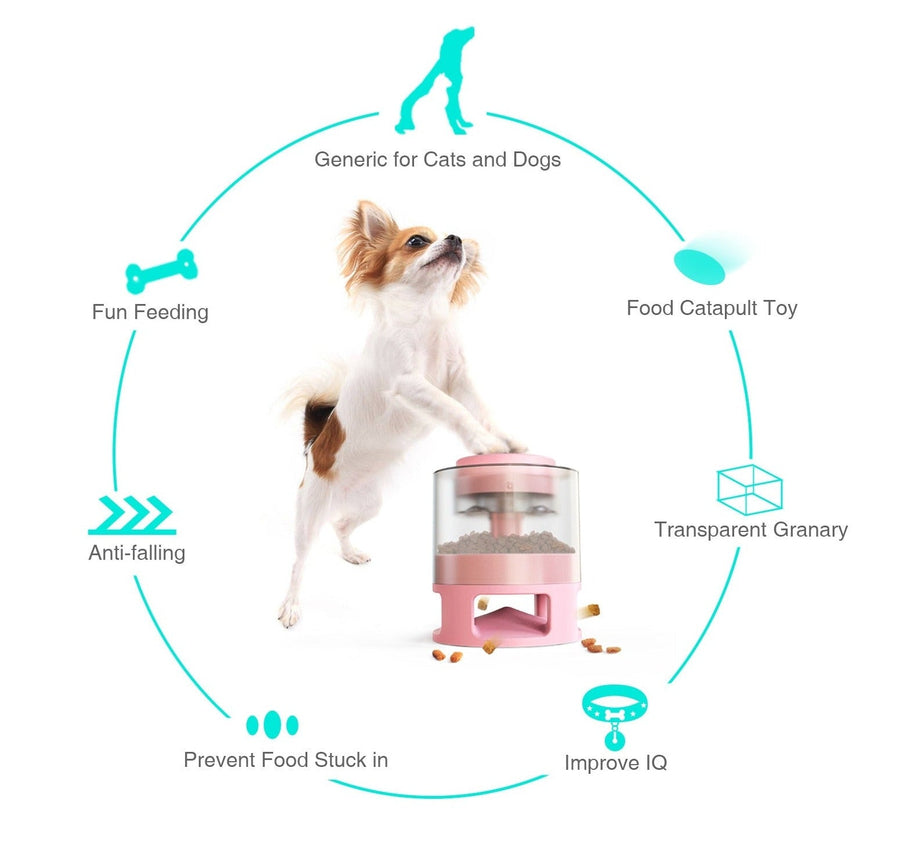 Interactive Pet Press Feeder Toy - Image 2