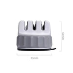 Triple Wheel Whetstone Super Suction Mini Knife Sharpener