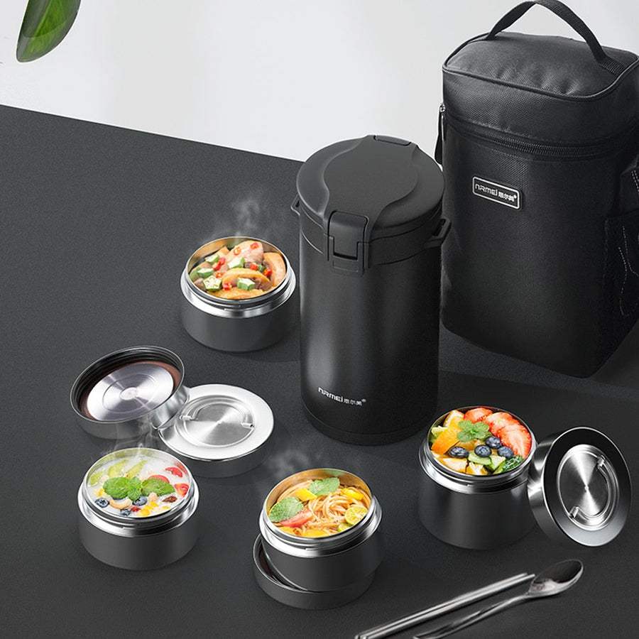 Smart Foodie Stainless Steel Lunch Box - Image 0