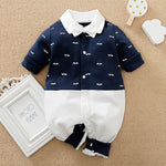 Newborn Baby Gentleman Jumpsuit