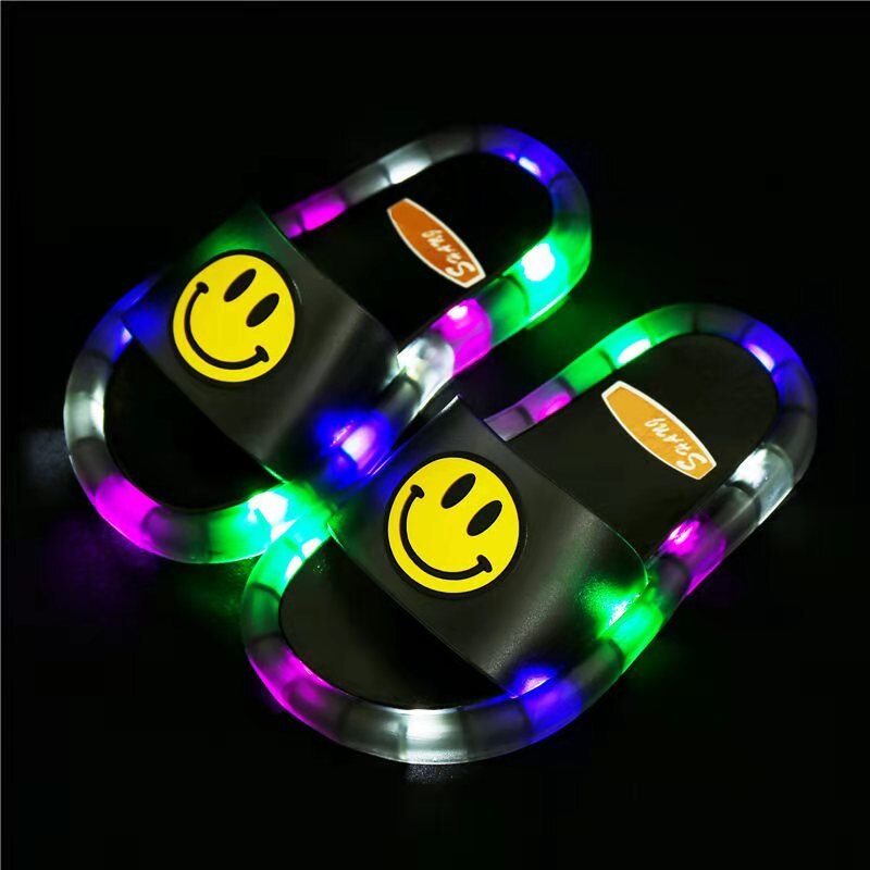 Luminous Cartoon Children Slippers - Image 5