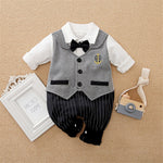 Newborn Baby Gentleman Jumpsuit