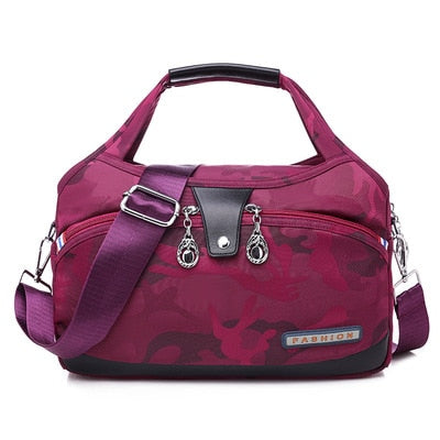 Stylish Large Capacity Waterproof Cross Body Bag - Image 6