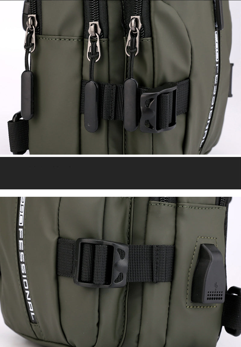 Elegant USB Charging Mini Crossbody Bag - Image 8