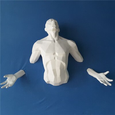 Retro Creative Enlightened Man Art Wall Decor - Image 2