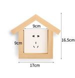 Creative House Design Light Switch Cover