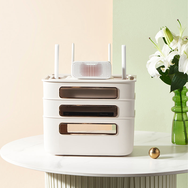 Nordic Stackable Modem Holder Cable Organizer - Image 6